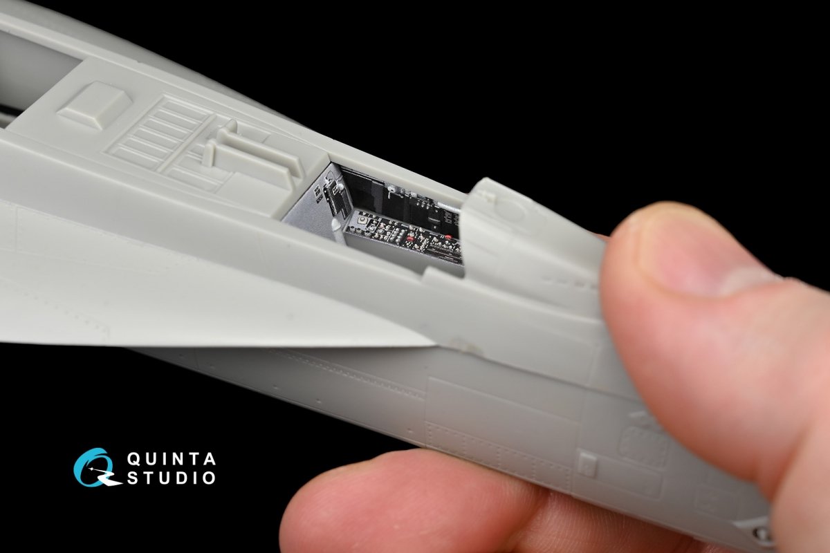 Quinta Studio QD48049 F/A-18E 3D-Printed &amp;amp; coloured Interior on decal paper (for Hasegawa kit) 1/48 – imagen 10