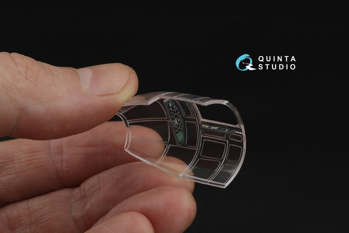 Quinta Studio QD72081 He 111 P/H 3D-Printed &amp;amp; coloured Interior on decal paper (Hasegawa) 1/72 – immagine 6