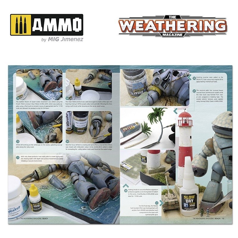AMMO of Mig Jimenez 4530 The Weathering Magazine Issue 31: BEACH (English) – Bild 3