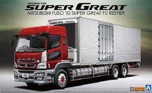 Aoshima 00558 Mitsubishi Fuso 2010 Super Great FU Reefer (FUSO) 1/32