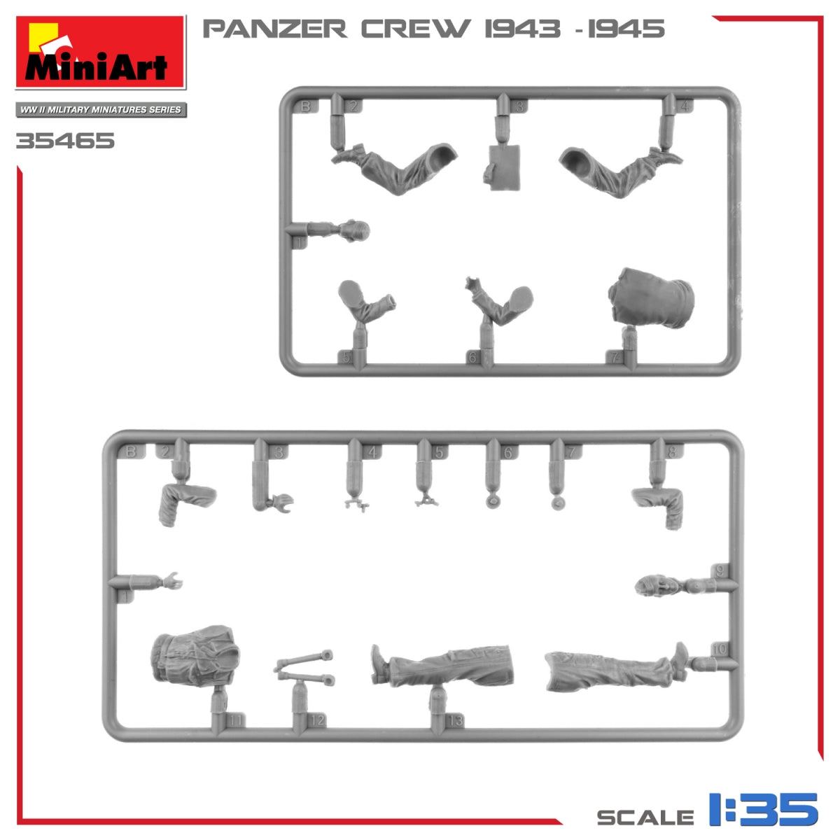 MiniArt 35465 PANZER CREW 1943-1945 1/35 – image 4