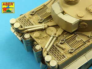 Aber 35K26 Pz.Kpfw. VI Ausf.E ( i.Kfz.181) Tiger I – s.PzAbt. 501 in Tunisia 1/35 – imagen 21
