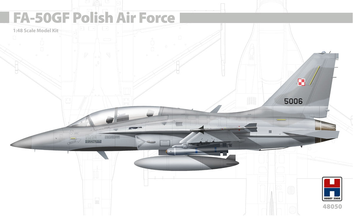 Hobby 2000 48050 FA-50GF Polish Air Force ( Academy + CARTOGRAF + MASKI ) 1/48