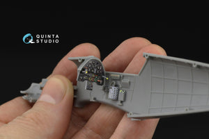 Quinta Studio QD48532 Bf 109E-3/4 3D-Printed &amp;amp; coloured Interior on decal paper (HobbyBoss) 1/48 – Bild 2