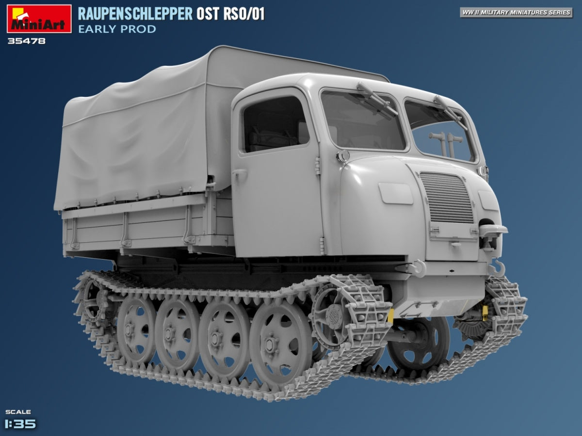 Miniart 35478 RAUPENSCHLEPPER OST RSO/01. EARLY PROD 1/35 – Bild 3