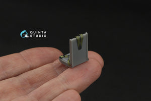 Quinta Studio QR+32047 British Fighter Seatbelts (late WWII, post-war) (with metal buckles) (All kits) 1/32 – image 7