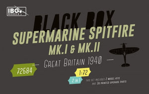 IBG 72584 Supermarine Spitfire Mk.I &amp; Mk.II - Great Britain 1940 - Black Box Edition - Limited edition 1/72