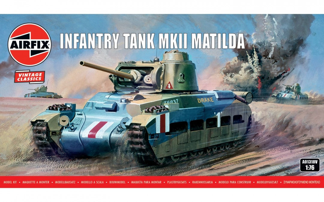 Airfix 01318V Infantry Tank MkII Matilda 1/76