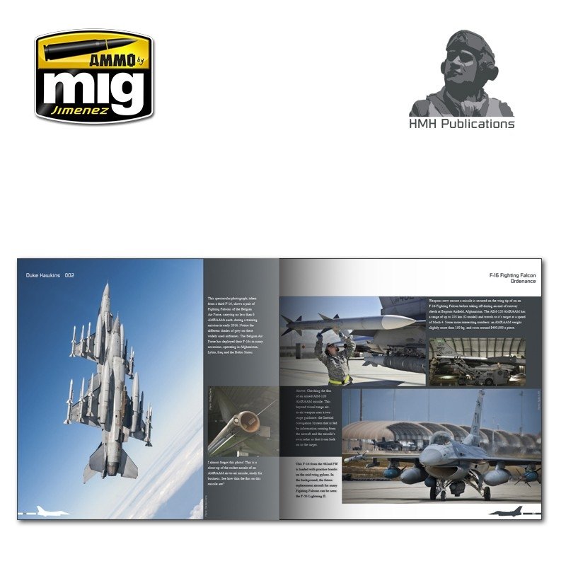 HMH Publications DH-002 Aircraft in Detail: F-16 Fighting Falcon – immagine 5