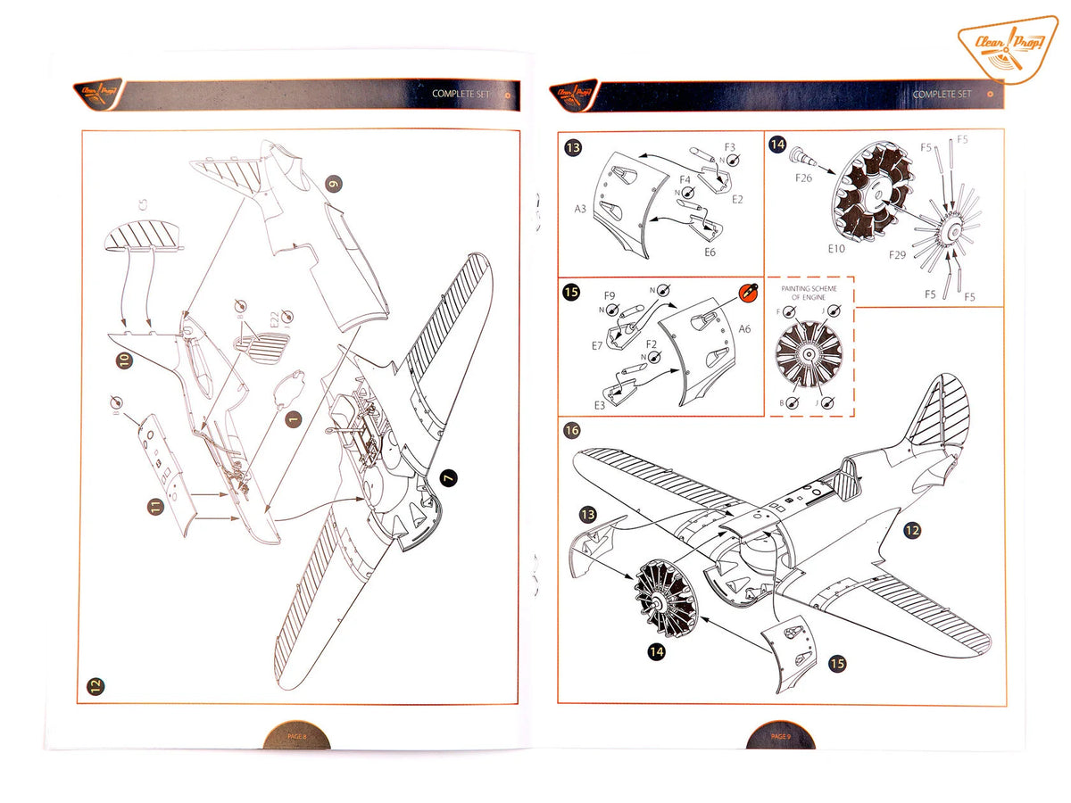 Clear Prop! CP4820 I-16 Type 5 In Finnish Service 1/48 – imagen 13