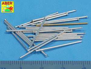 Aber 16068A Panzer IV track link pins x 25 pcs. 1/16 – immagine 2