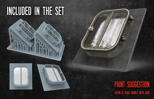 RT-Diorama 35683 Rooftop Window Hatch Set 1/35 – Bild 2