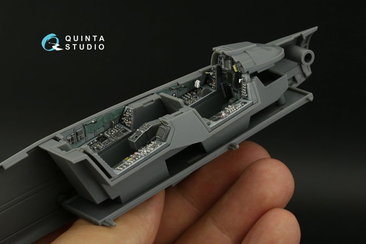 Quinta Studio QD48404 F-14B 3D-Printed &amp;amp; coloured Interior on decal paper (GWH) 1/48 – zdjęcie 11