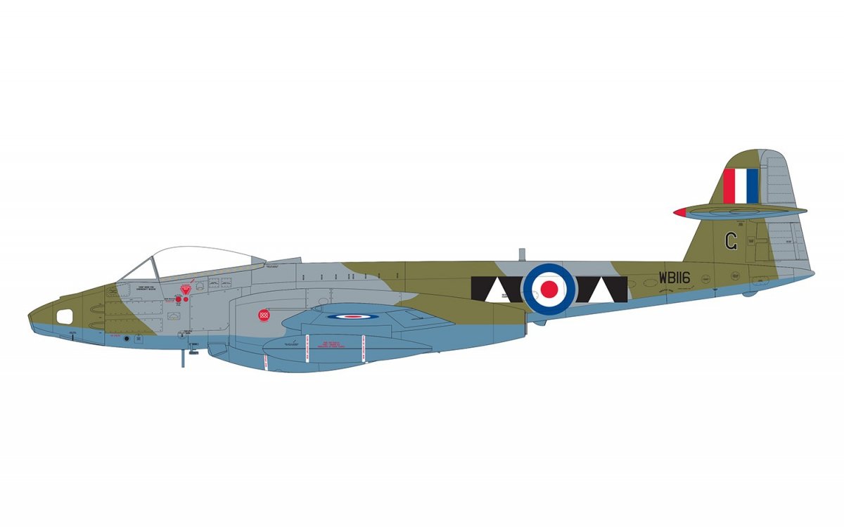 Airfix 09188 Gloster Meteor FR.9 1/48 – Bild 4