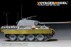 Maquette Voyager PE35981 Char Panther A allemand de la Seconde Guerre mondiale (modèle de base) pour TAKOM au 1/35 – image 19