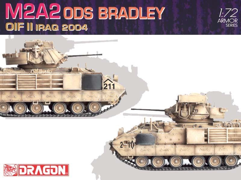 Dragon 7247 M2A2 Bradley ODS 2004 1/72 – imagen 2
