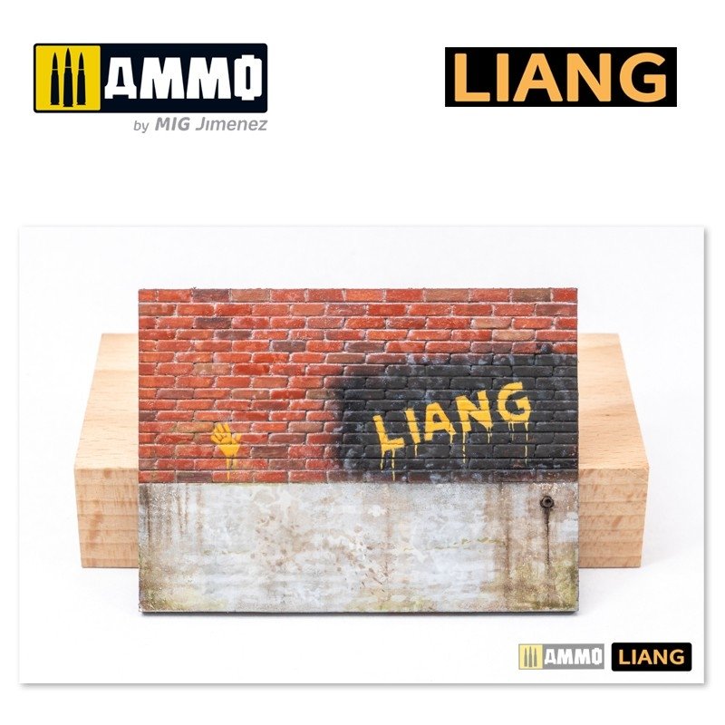 Liang 0008 Paint Crack Effects Airbrush Stencils – Bild 6