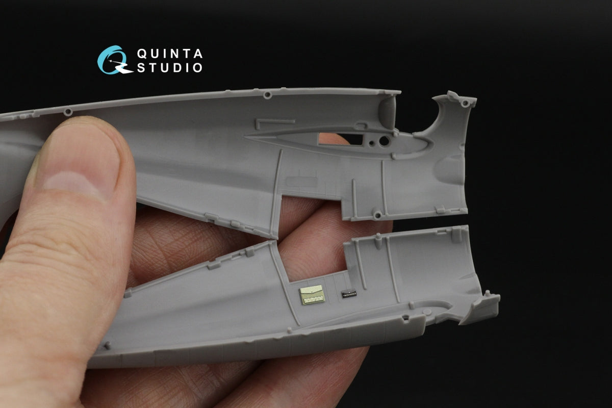 Quinta Studio QD72220 FM-2 Wildcat 3D-Printed &amp; coloured Interior on decal paper (Arma Hobby) 1/72