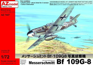 AZ Model AZ7447 Messerschmitt Bf-109G-8 Recon 1/72