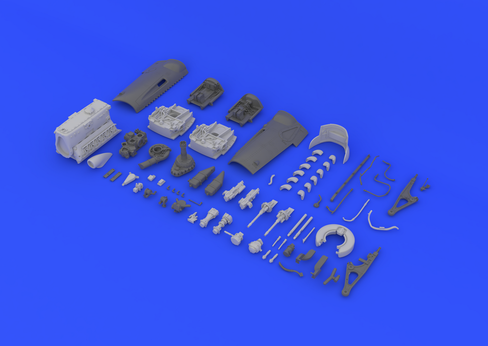 Eduard 632025 Bf 109G-6 engine 1/32 (Revel)