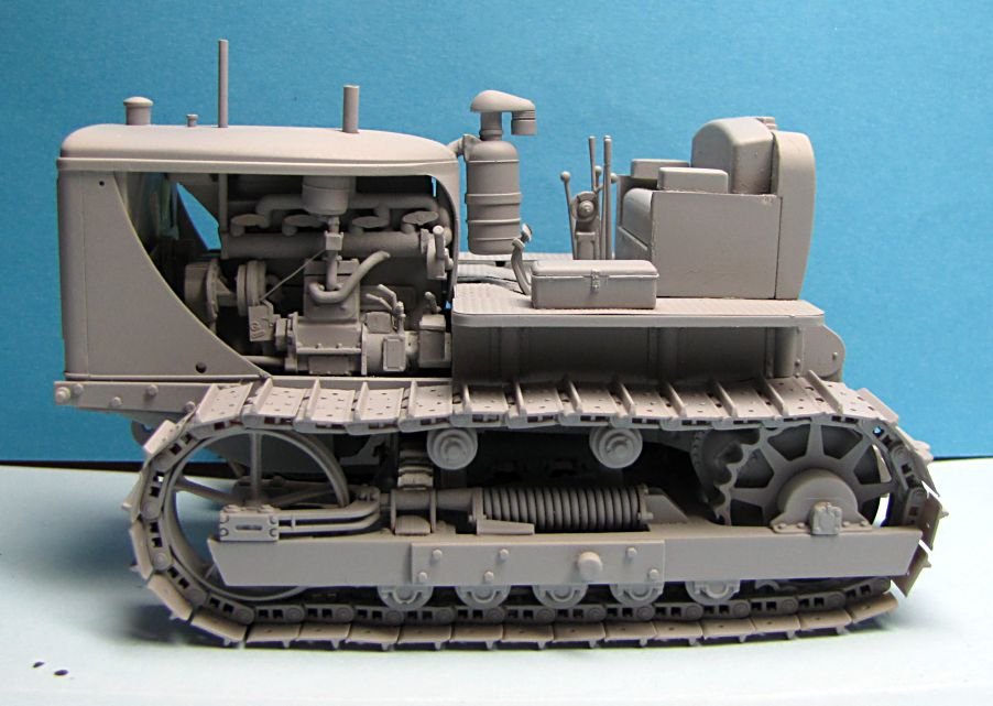 Mirror Model 35850 US Tracked Tractor (Military Crawler) 1/35 – image 3