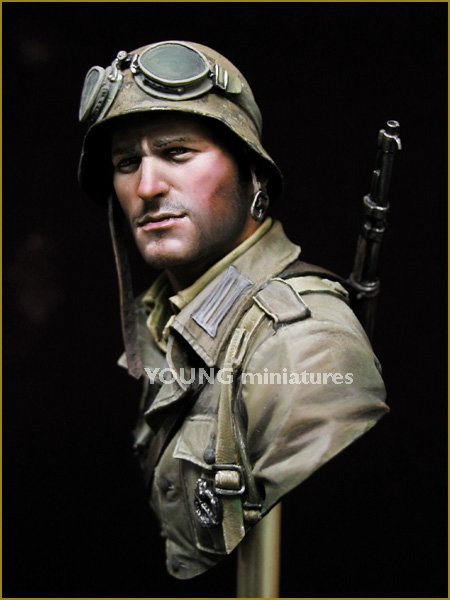 Young Miniatures YM1839 German DAK Infantry North Africa WWII 1943 1/10 – immagine 4