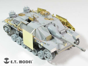 E.T. Model E35-228 WWII German StuG.III Ausf.G Schurzen（Late version）(For DRAGON Smart Kit) 1/35 – zdjęcie 5