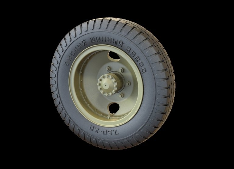 Panzer Art RE35-531 ZiS-5 road wheels (Omskij Zavod) 1/35 – immagine 2