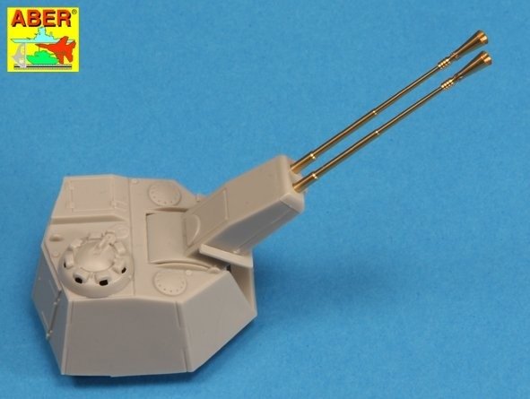 Aber 72L-61 Dwie lufy 5,5cm do niemieckich Zwilling Flakpanzers / Two 5,5cm barrels for German Zwilling Flakpanzers 1/72 – Bild 7