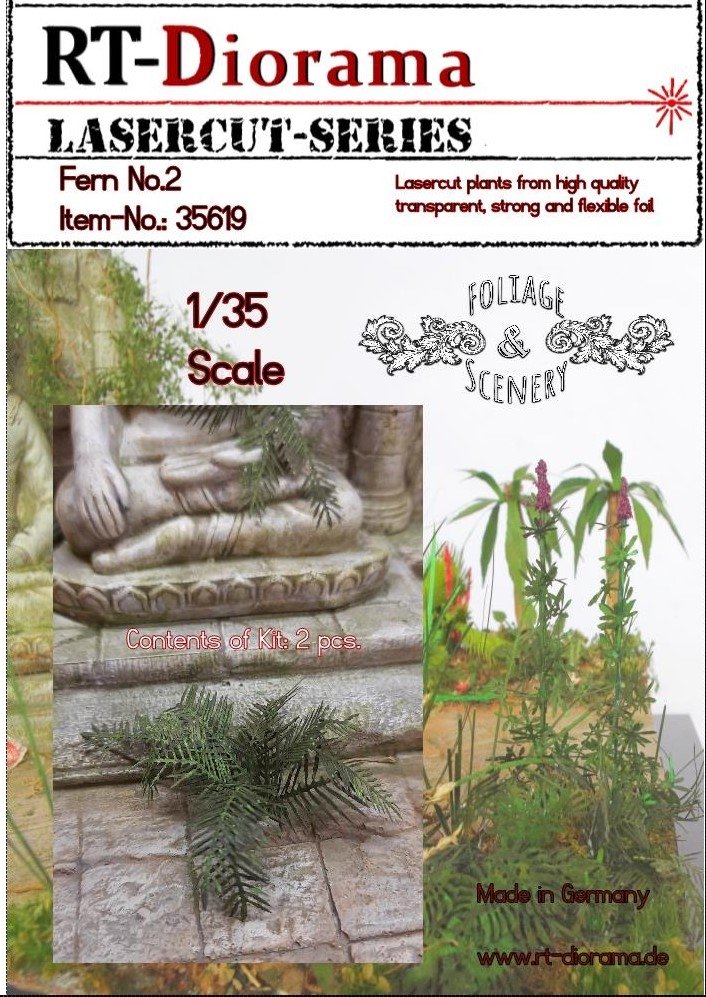 RT-Diorama 35619 Fern No.2 1/35