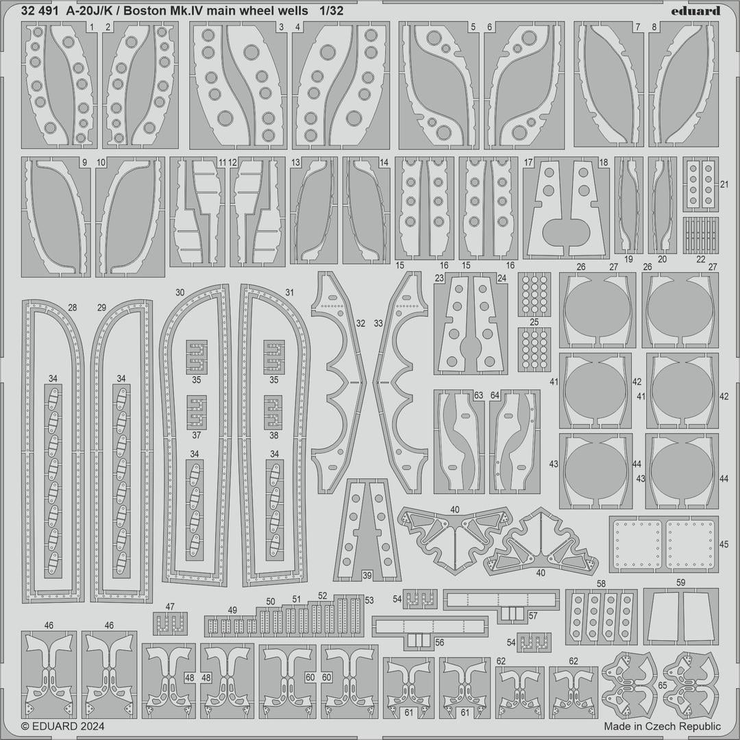 Eduard BIG33162 Boston Mk. IV HONG KONG MODELS 1/32 – zdjęcie 3