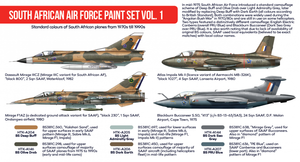 Hataka Hobby HTK-AS50 South African Air Force vol. 1 (6x17ml) – immagine 2