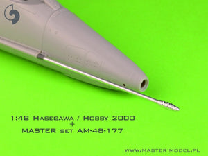Master AM-48-177 A-4 Skyhawk - DŁUGI, PROSTY wysięgnik sondy tankowania (używany w wersjach A-4E/F &amp;amp; TA-4F/J) 1/48 – zdjęcie 3