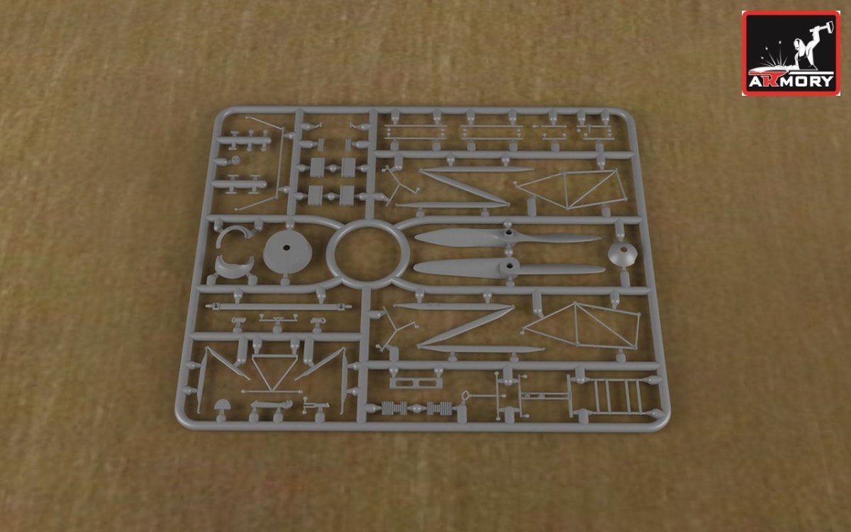 Armory Models 48002 Fairey Flycatcher British interwar FAA Fighter, late version, w/ Jaguar-IV engine 1/48 – Bild 13