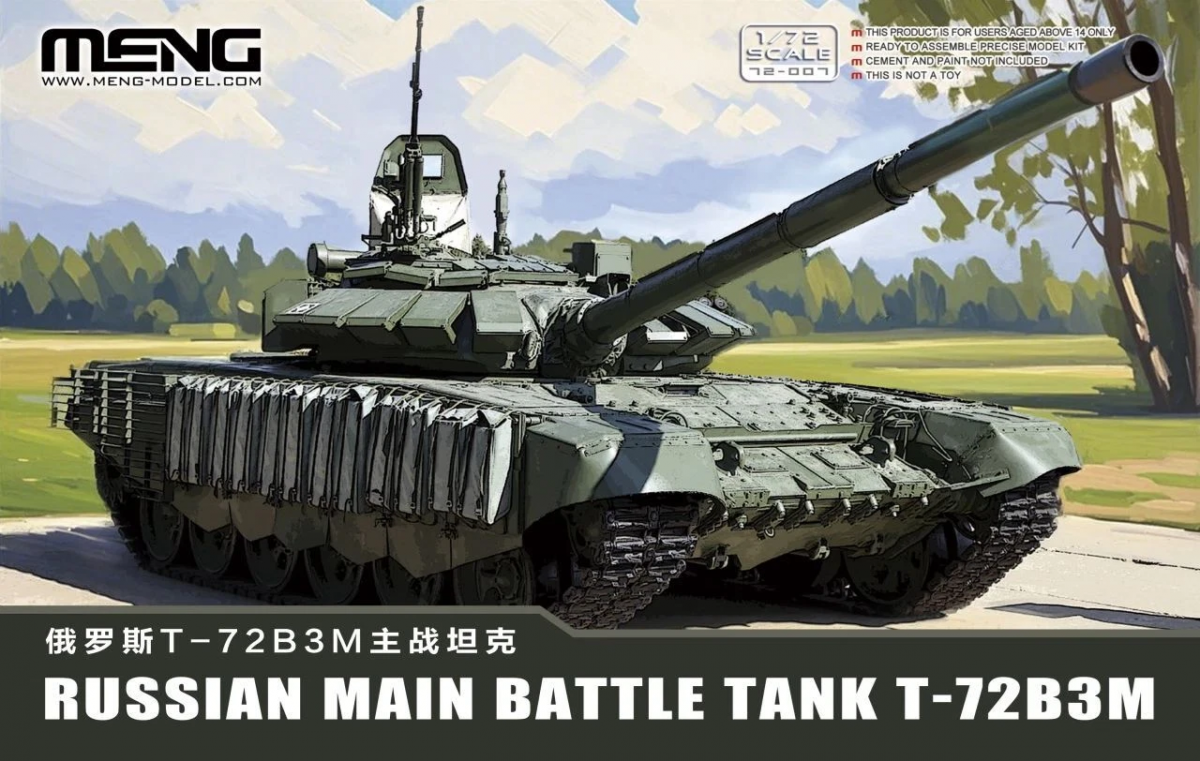 Meng Model 72-007 T-72B3M 1/72