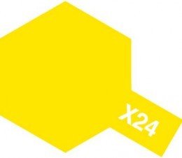 Tamiya X24 Clear Yellow (81524) Acrylic paint 10ml – Bild 2