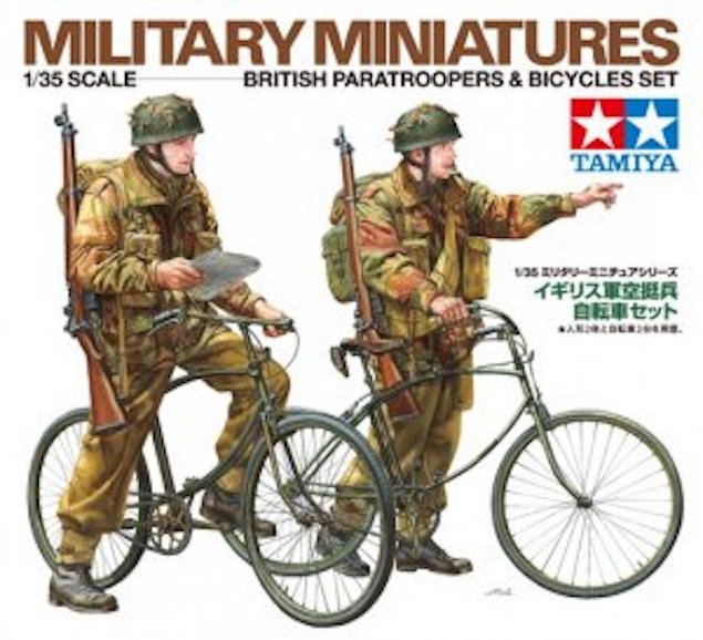 Tamiya 35333 British Paratroopers Set w/Bicycles 1/35