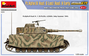 MiniArt 35333 Pz.Kpfw.IV Ausf. G Last/Ausf. H Early. NIBELUNGENWERK PROD. MAY-JUNE 1943. 2 IN 1 INTERIOR KIT 1/35 – Bild 13