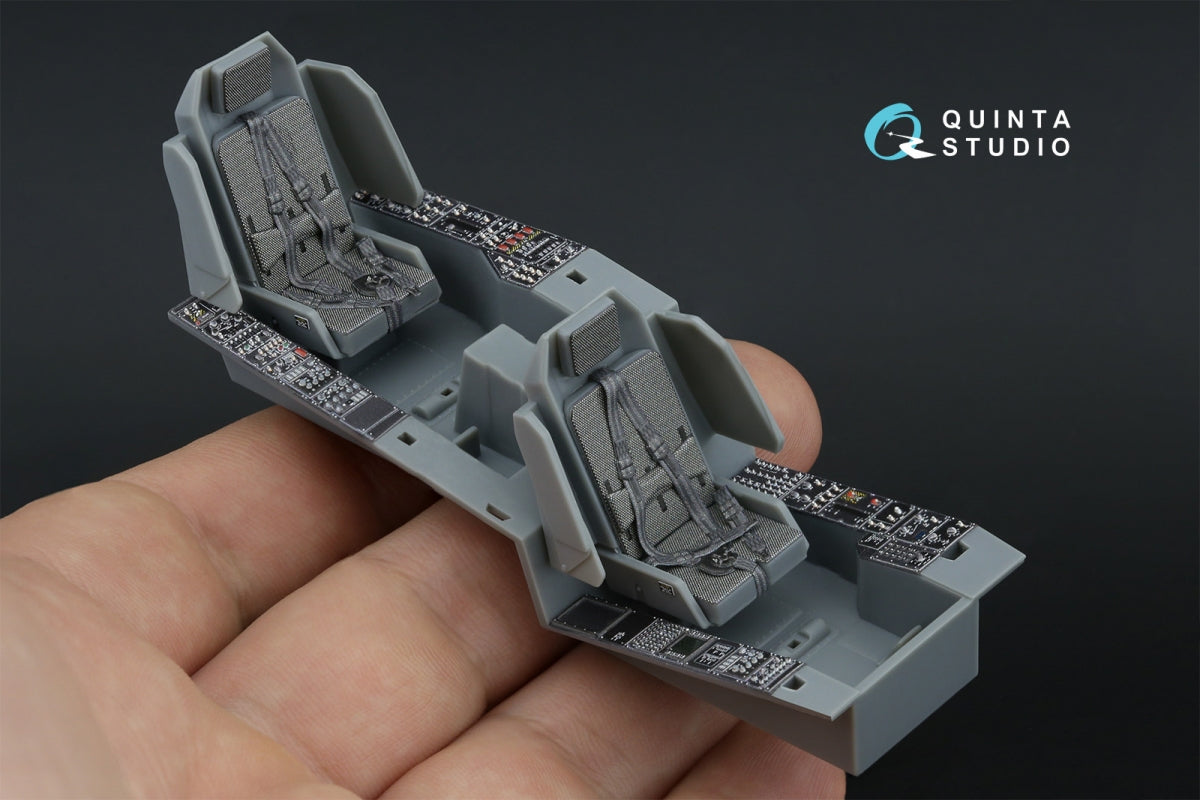 Quinta Studio QD35132 AH-64A 3D-Printed coloured Interior on decal paper (Trumpeter) 1/35 – Bild 12