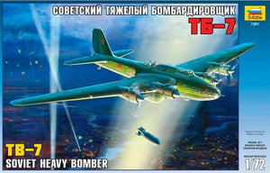 Zvezda 7291 TB-7 Soviet Heavy Bomber 1/72
