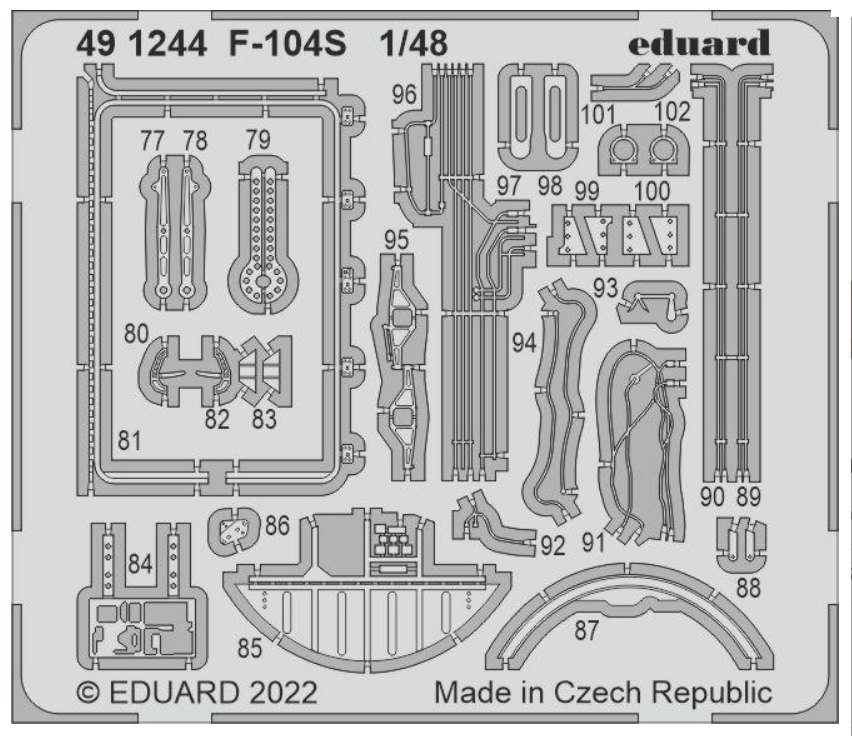 Eduard 491244 F-104S KINETIC 1/48