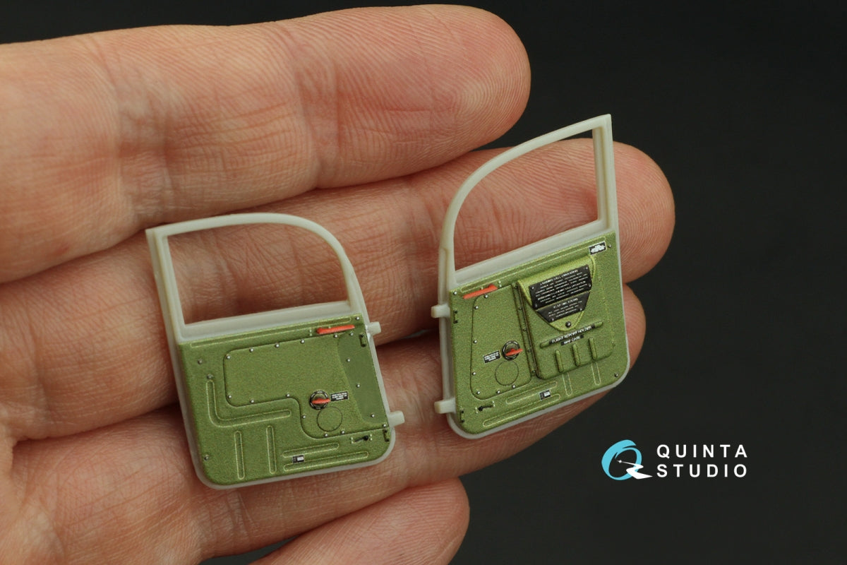 Quinta Studio QD32216 P-39Q/N Airacobra 3D-Printed coloured Interior on decal paper (KittyHawk) 1/32 – Bild 6