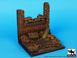 Black Dog D35014 Wall with sand bags base 1/35 – Bild 4