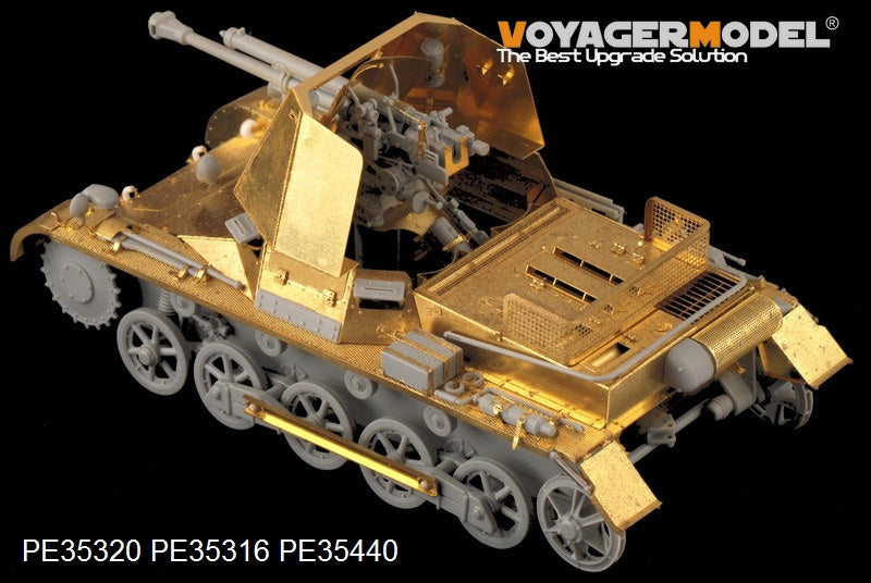 Voyager Model PE35440 WWII German 47mm PaK(t) Panzerjager I basic For DRAGON 6230 1/35 – Bild 7
