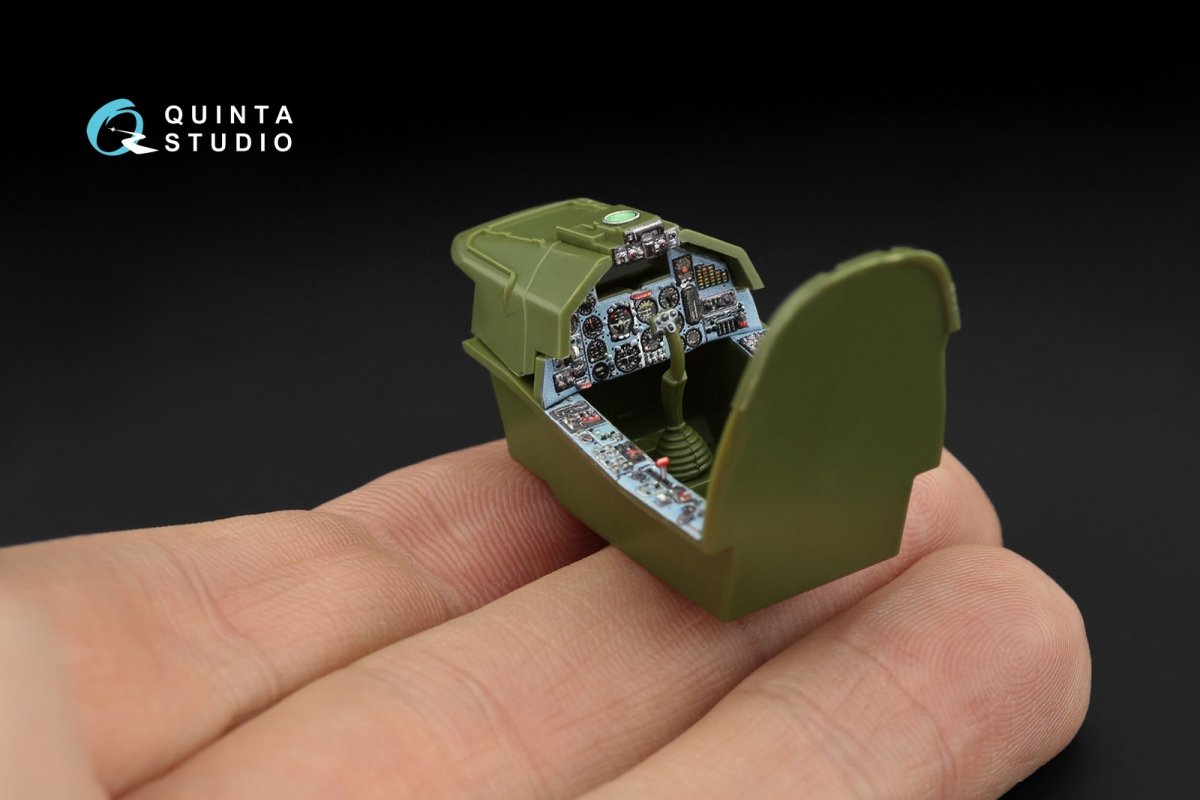 Quinta Studio QDS-48249 Su-25 3D-Printed &amp;amp; colored Interior on decal paper (Zvezda) 1/48 – Bild 6