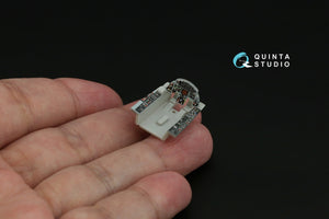 Quinta Studio QD72101 F-104S 3D-Printed &amp;amp; coloured Interior on decal paper (Hasegawa) 1/72 – zdjęcie 8