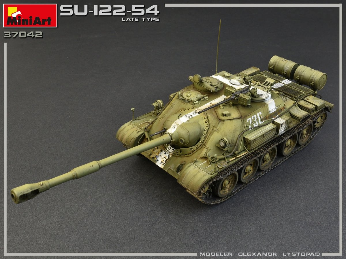 MiniArt 37042 SU-122-54 LATE TYPE 1/35 – immagine 14