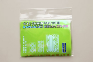 Hobby Design HD02-0319 Chain Set For Kawasaki Ninja ZX-RR for Tamiya 1/12 – immagine 2