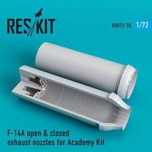 RESKIT RSU72-0070 F-14A Tomcat open &amp;amp; closed exhaust nozzles for Academy 1/72