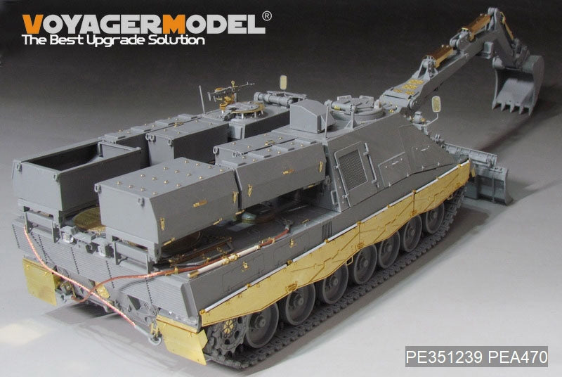 Voyager modèle PEA470 Kodiak allemand moderne AEV-3 Pionierpanzer Schurzen pour BORDER BT-011 1/35 – image 5